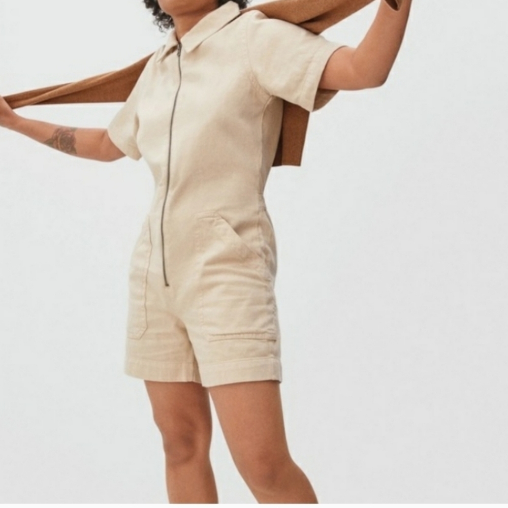 Everlane The Denim Short Coverall